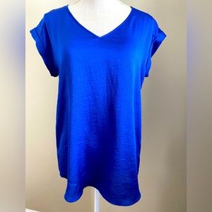 EXPRESS ROYAL BLUE TOP SIZE MEDIUM